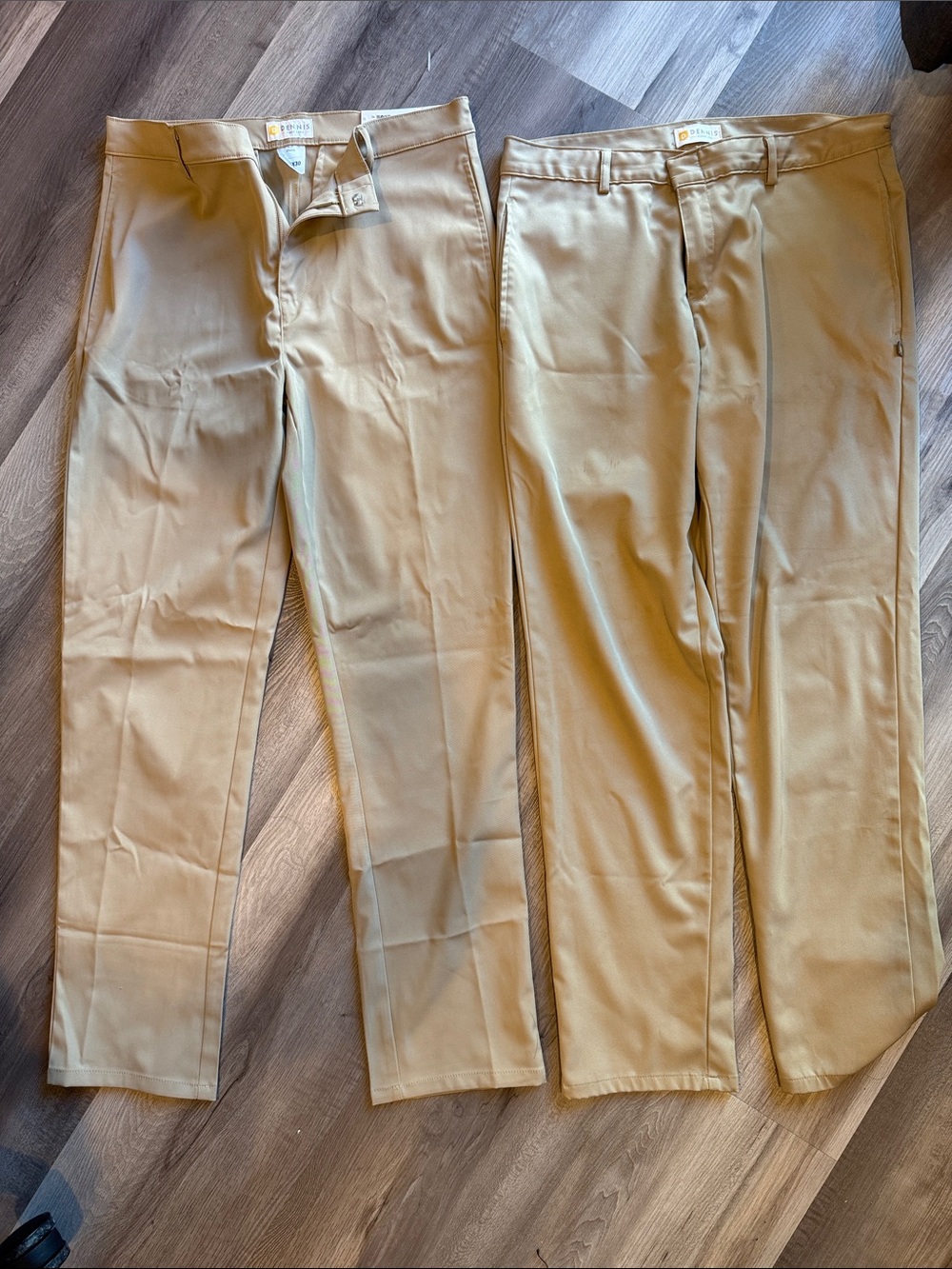 Dennis Khaki Dress Pants - Versatile Work & Casual Wear